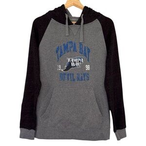 Fanatics Tampa Bay Devil Rays Hoodie Size Small Baseball MLB Team Sports Apparel